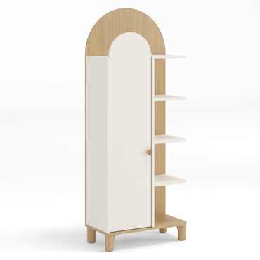 BECKY Etajeră copii, 1 ușă, 4 polițe