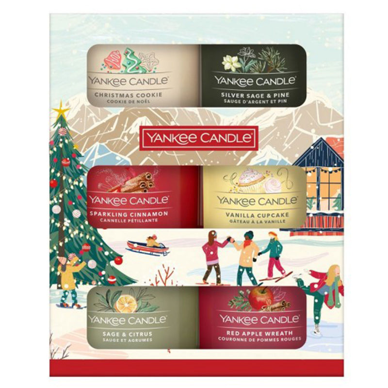 APRES SKI Set 6 lumânări parfumate