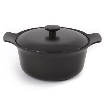 BERGHOFF Oală cu capac, fontă, D.24cm