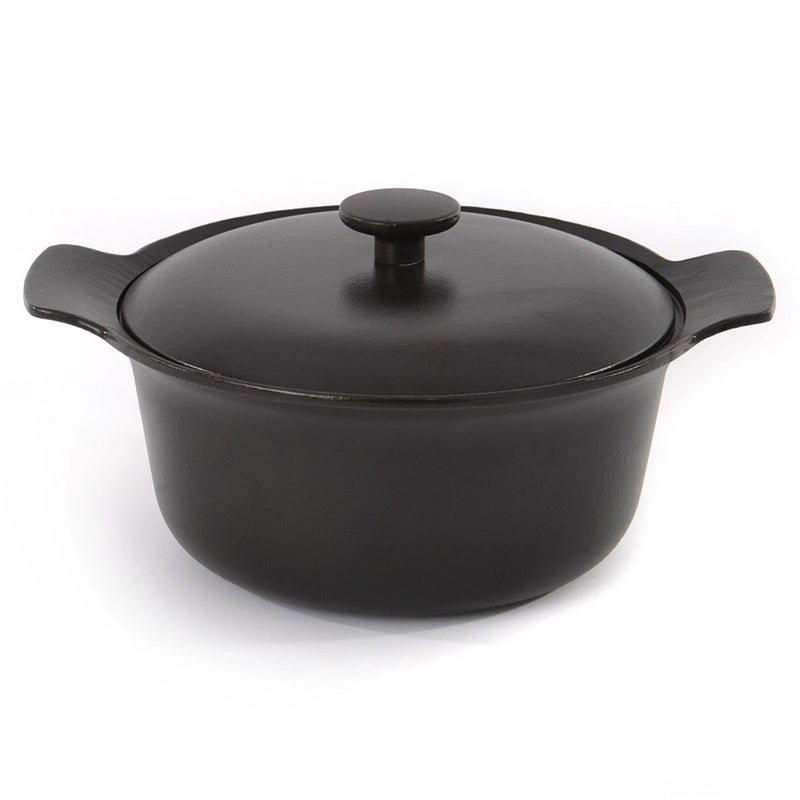 BERGHOFF Oală cu capac, fontă, D.24cm