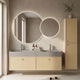 HEXIS Set mobilier baie, mască lavoar, lavoar, 2 oglinzi, dulap