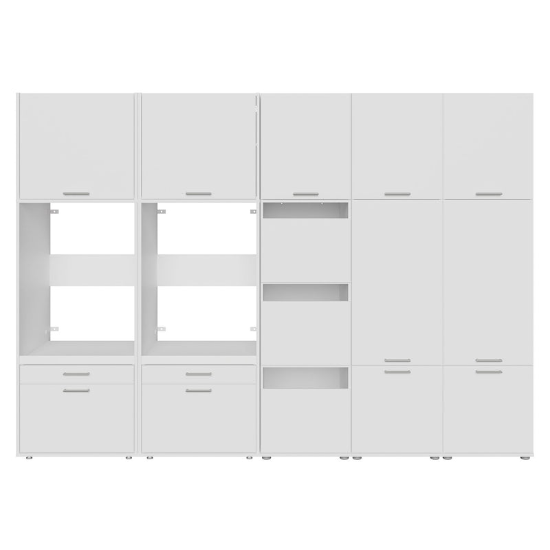 LAUNDRY ROOM Set mobilier spălătorie, 10 corpuri