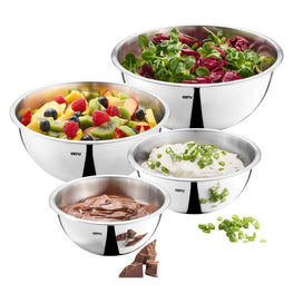 CAVARO Set 4 boluri, inox