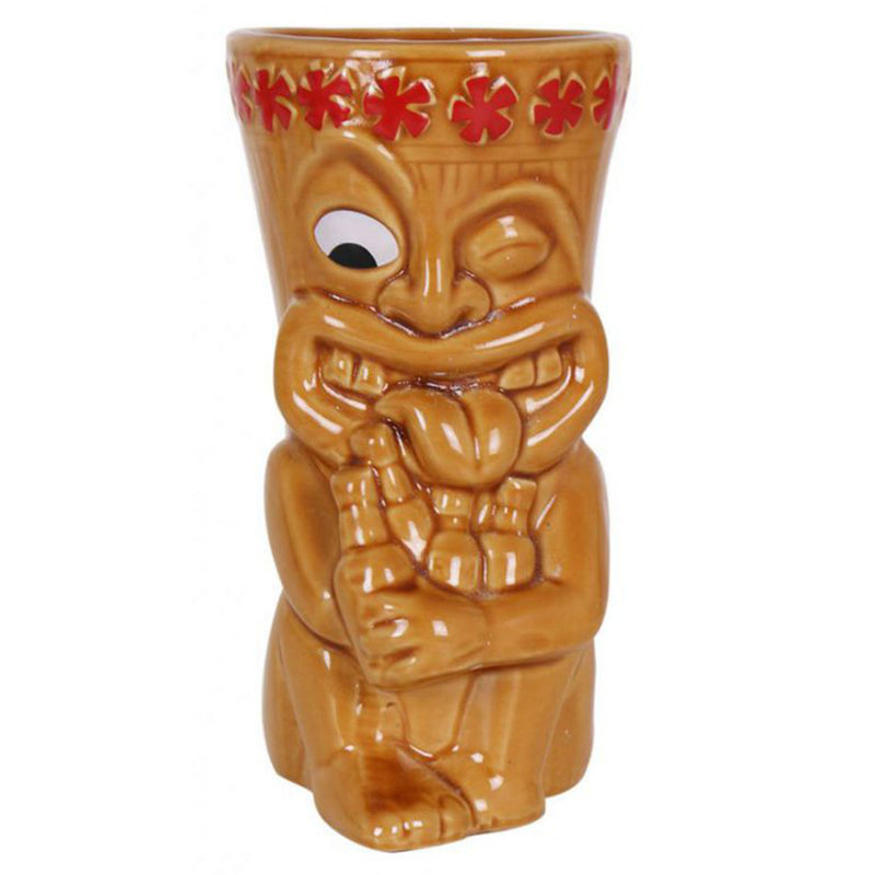 DUMB Cană tiki, ceramică, 550ml