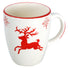 REINDEER Cană, ceramică, 350ml
