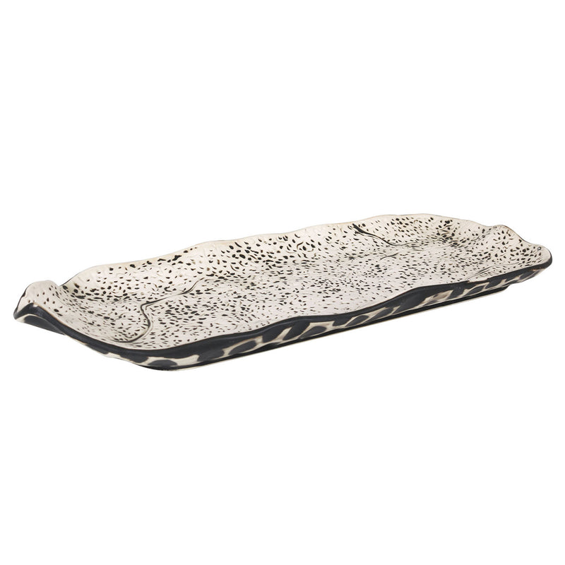 TEIDE Platou, ceramică, L.35cm