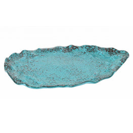 MURANO TITANIO Platou servire, sticlă, L.32cm
