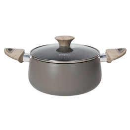 ECO TORTORA Oală cu capac, aluminiu