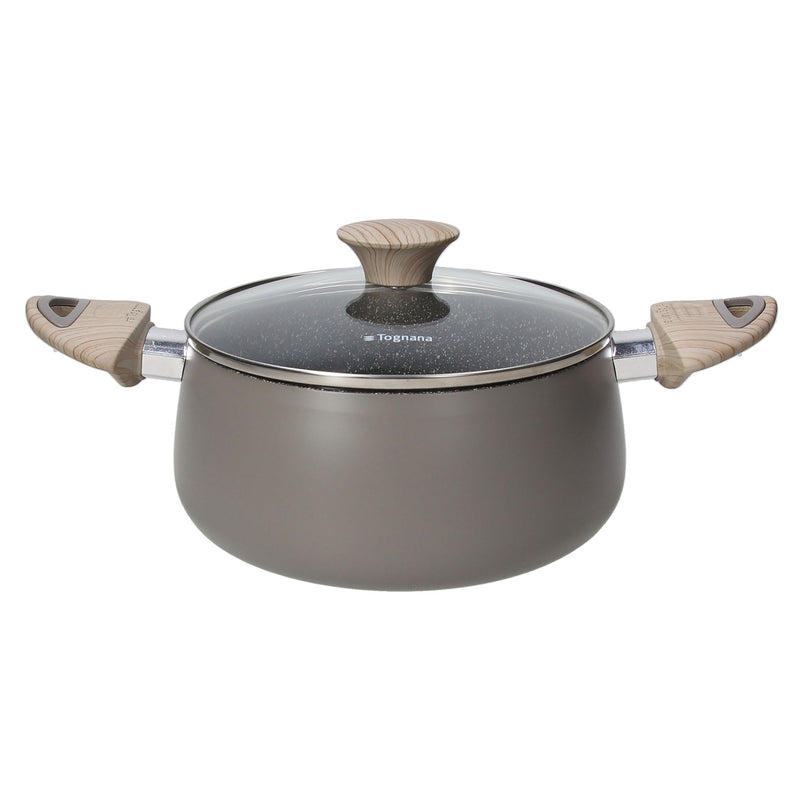 ECO TORTORA Oală cu capac, aluminiu