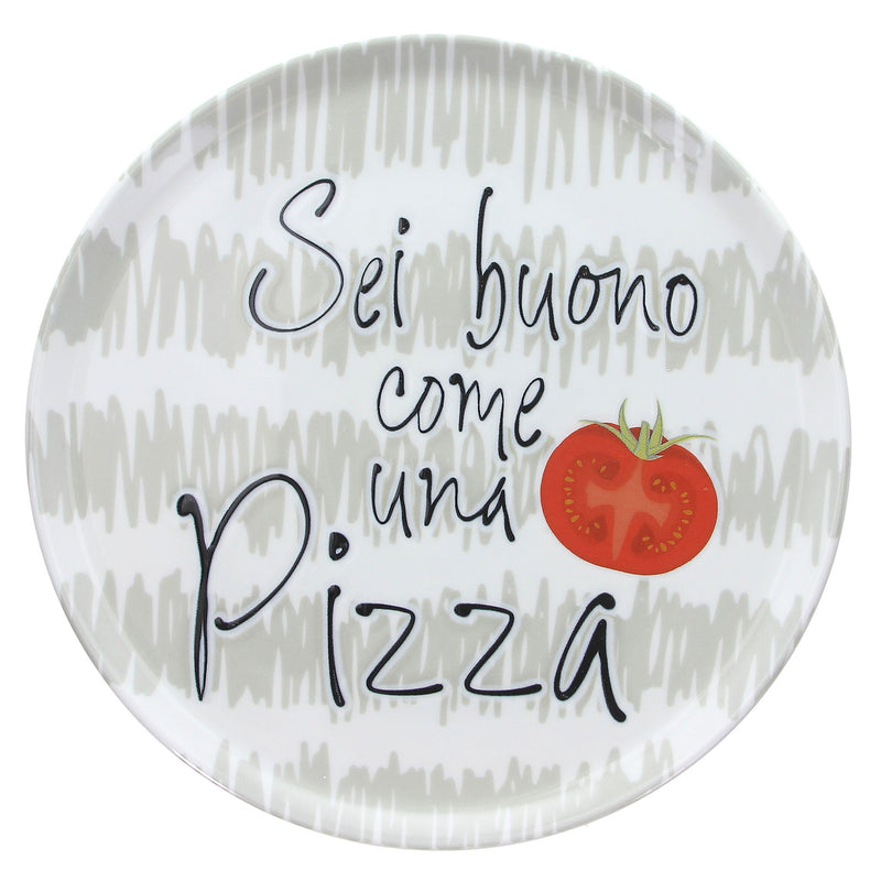 CINZIA Farfurie pizza, porțelan, D.33cm