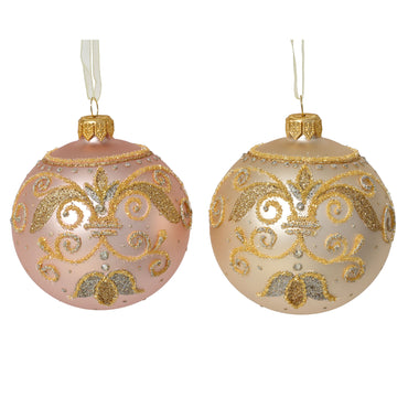 DOREE Set 2 globuri, sticlă