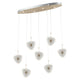 BRETTA Lustră 7x3.6W LED+4x3W LED
