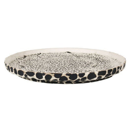 TEIDE Farfurie aperitiv, ceramică, D.24.5cm