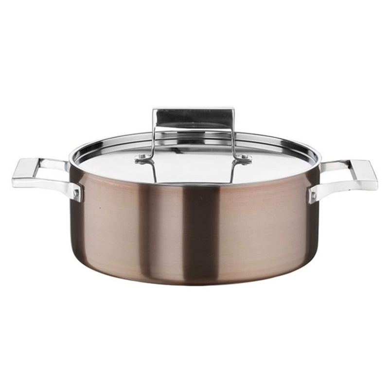 CENTURY Oală cu capac, inox