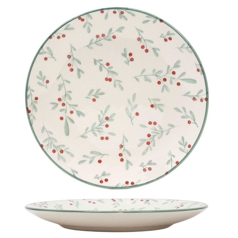 BERRY Farfurie aperitiv, ceramică, D.20cm