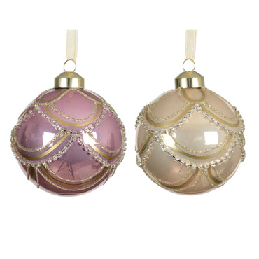 CHAIN Set 2 globuri, sticlă