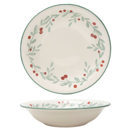 BERRY Farfurie supă, ceramică, D.21cm