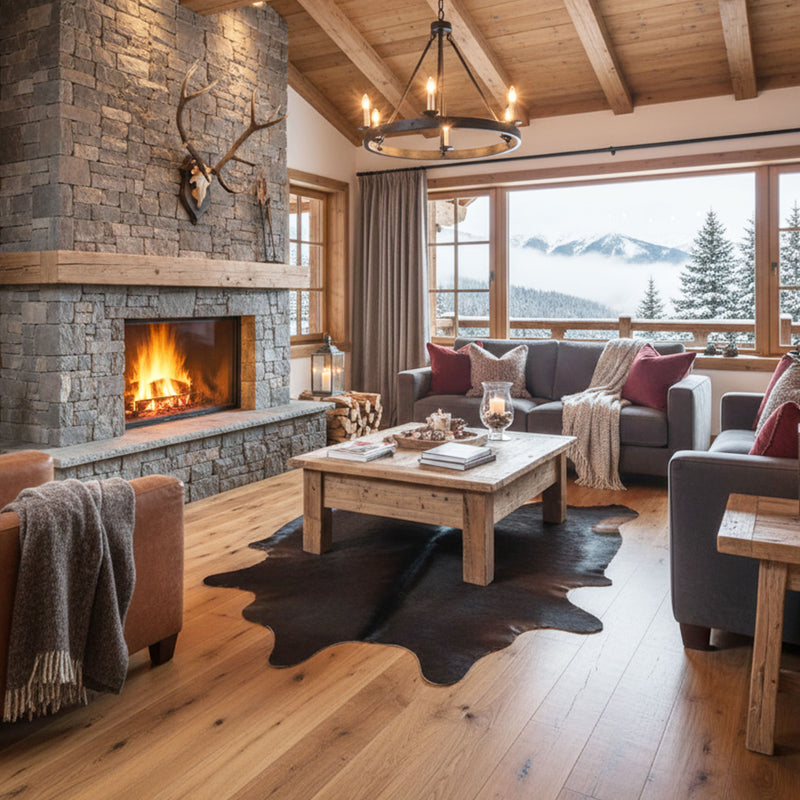 COW HIDE86 Covor cameră