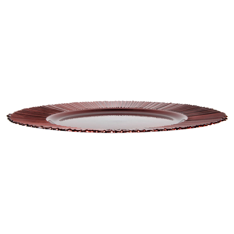 STRIPE Platou servire, plastic, D.33cm