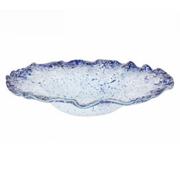 MURANO COBALTO Farfurie degustare, sticlă, D.24cm