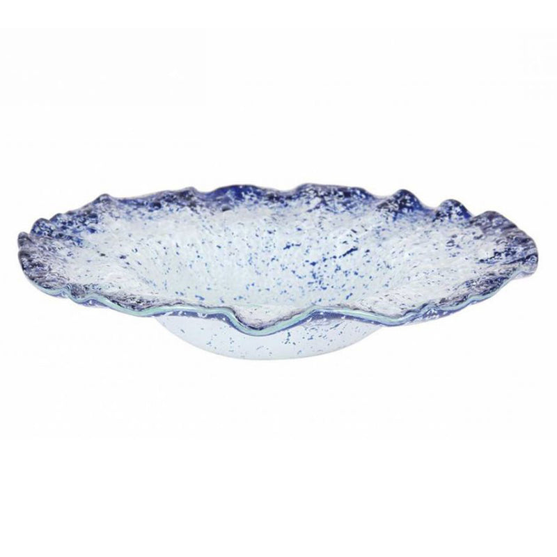 MURANO COBALTO Farfurie degustare, sticlă, D.24cm