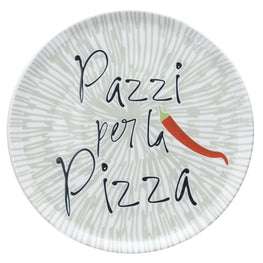 CINZIA Farfurie pizza, porțelan, D.33cm