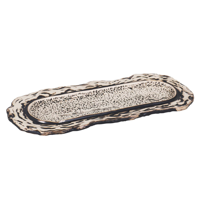 TEIDE Platou, ceramică, L.35cm