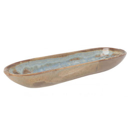 DARIYA Platou servire, porțelan, L.31cm