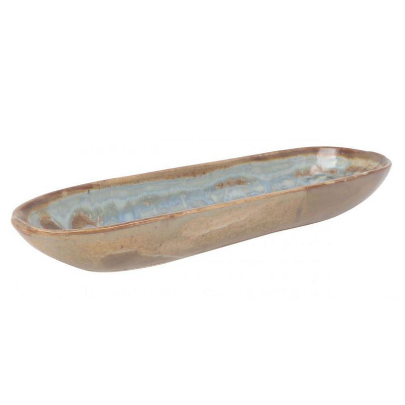 DARIYA Platou servire, porțelan, L.31cm