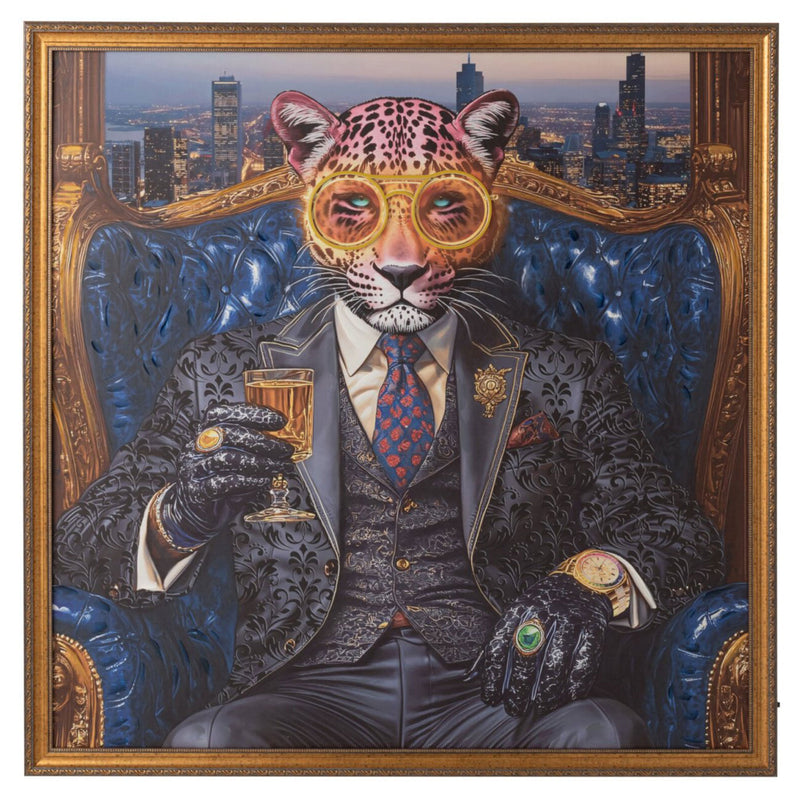 LEOPARD Tablou cu LED