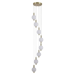 LUMINIQUE Lustră 8x34W LED