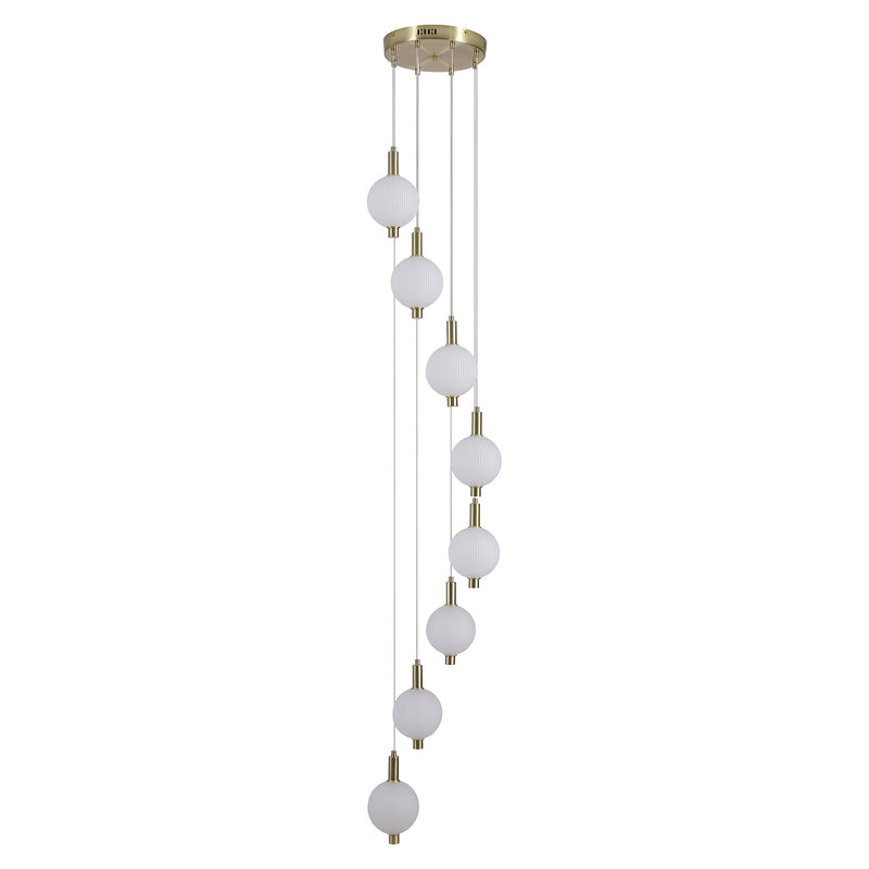 LUMINIQUE Lustră 8x34W LED