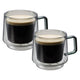 CALORA Set 2 căni, sticlă, 200ml