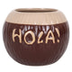 HOLA Cană tiki, ceramică, 450ml