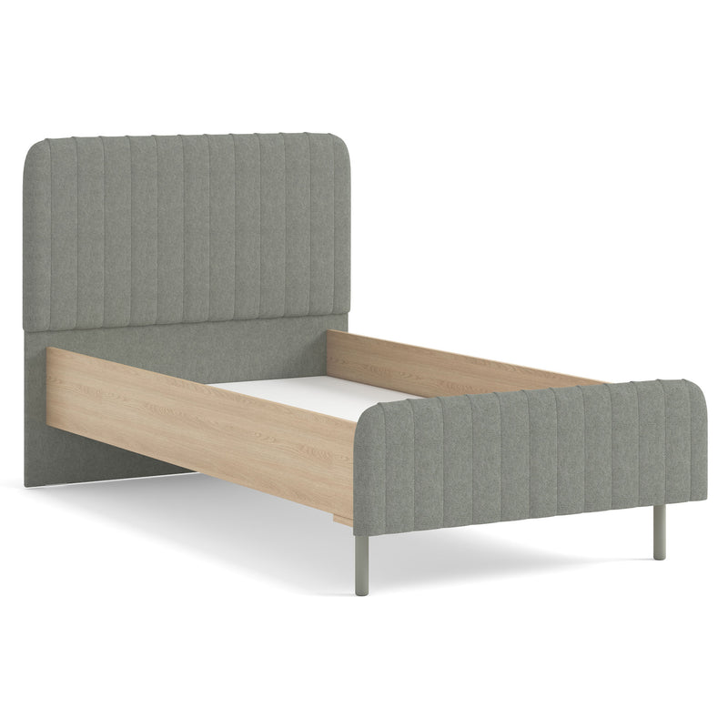 CHANTAL Pat tapițat copii, 120x200cm, somieră inclusă