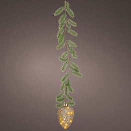 PINECONE Decorațiune luminoasă, 15 microledu-uri