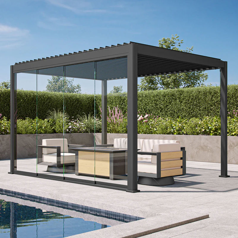 MIRADOR GOLD/PREMIUM Uși glisante sticlă pergolă