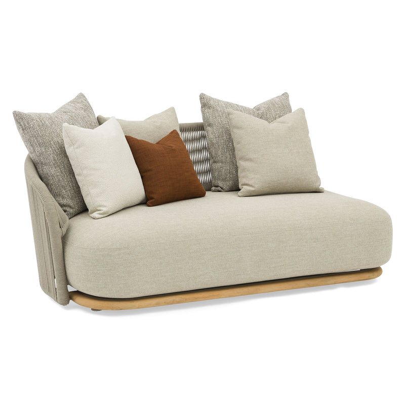 WAVE Canapea exterior, 2 locuri, braț dreapta