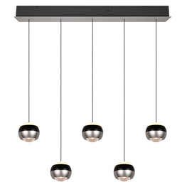ORBIT Lustră 5x8W LED