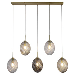 WHIRL Lustră 5x60W E14