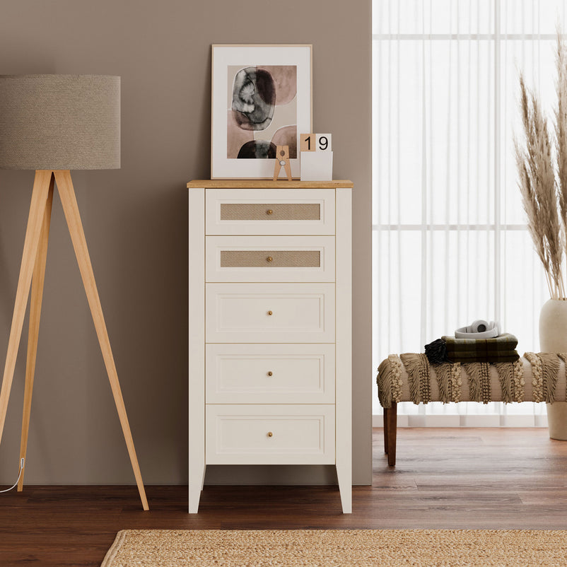 CORVEN Comodă copii, 5 sertare