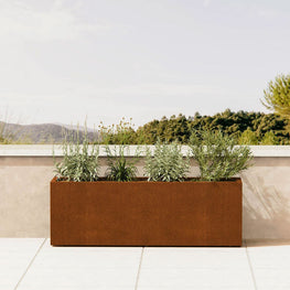 STEEL PLANTER Jardinieră