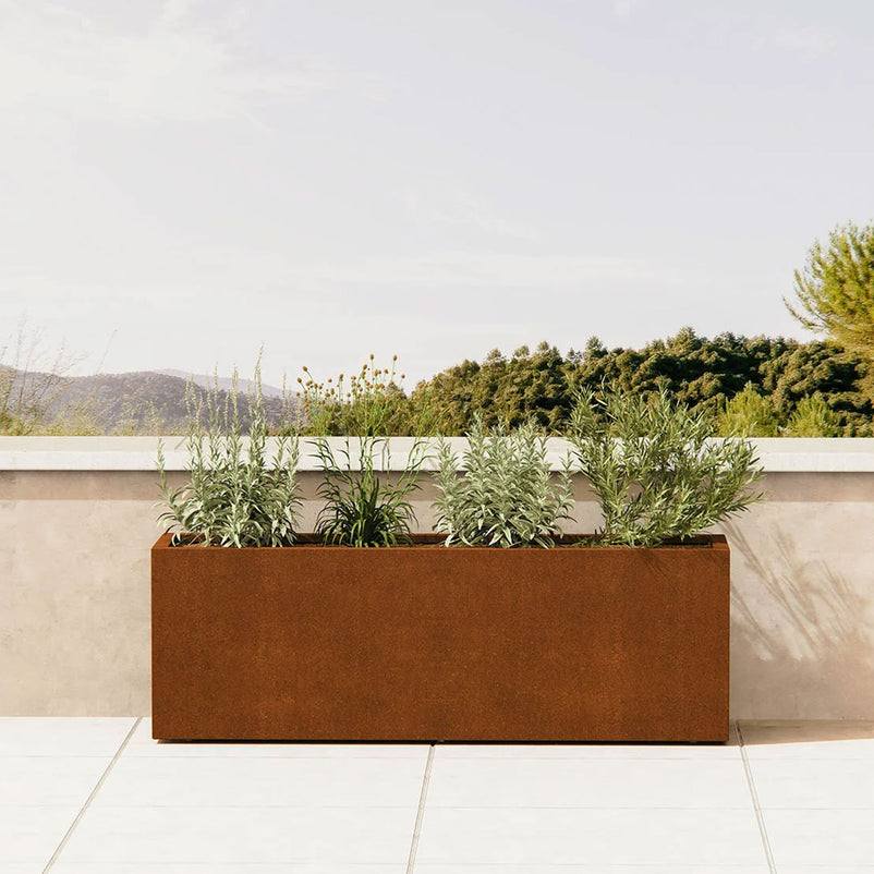 STEEL PLANTER Jardinieră