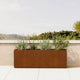 STEEL PLANTER Jardinieră