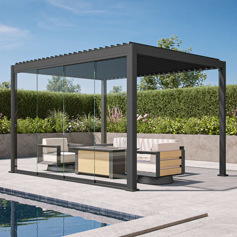 MIRADOR GOLD/PREMIUM Uși glisante sticlă pergolă