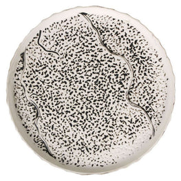 TEIDE Farfurie aperitiv, ceramică, D.24.5cm