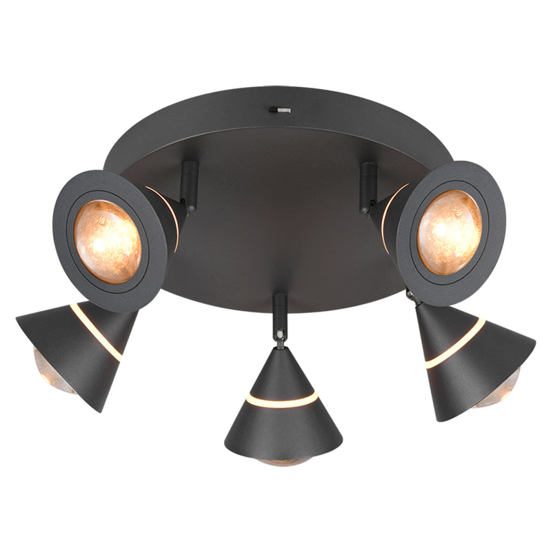 ROMEO Plafonieră 5x7W LED