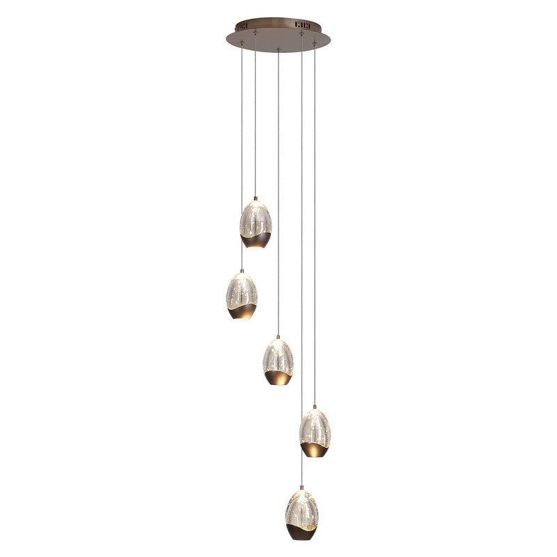SEEDS Lustră 5x49W LED