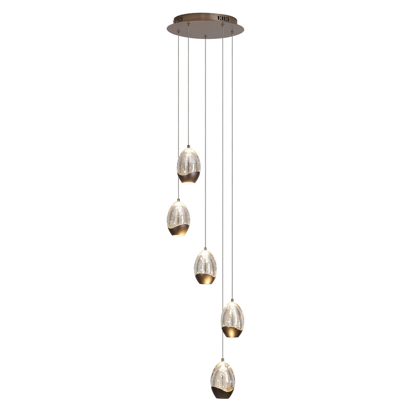 SEEDS Lustră 5x49W LED