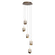 SEEDS Lustră 5x49W LED